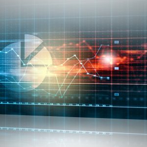 Abstract image of graphs representing data analysis profiling